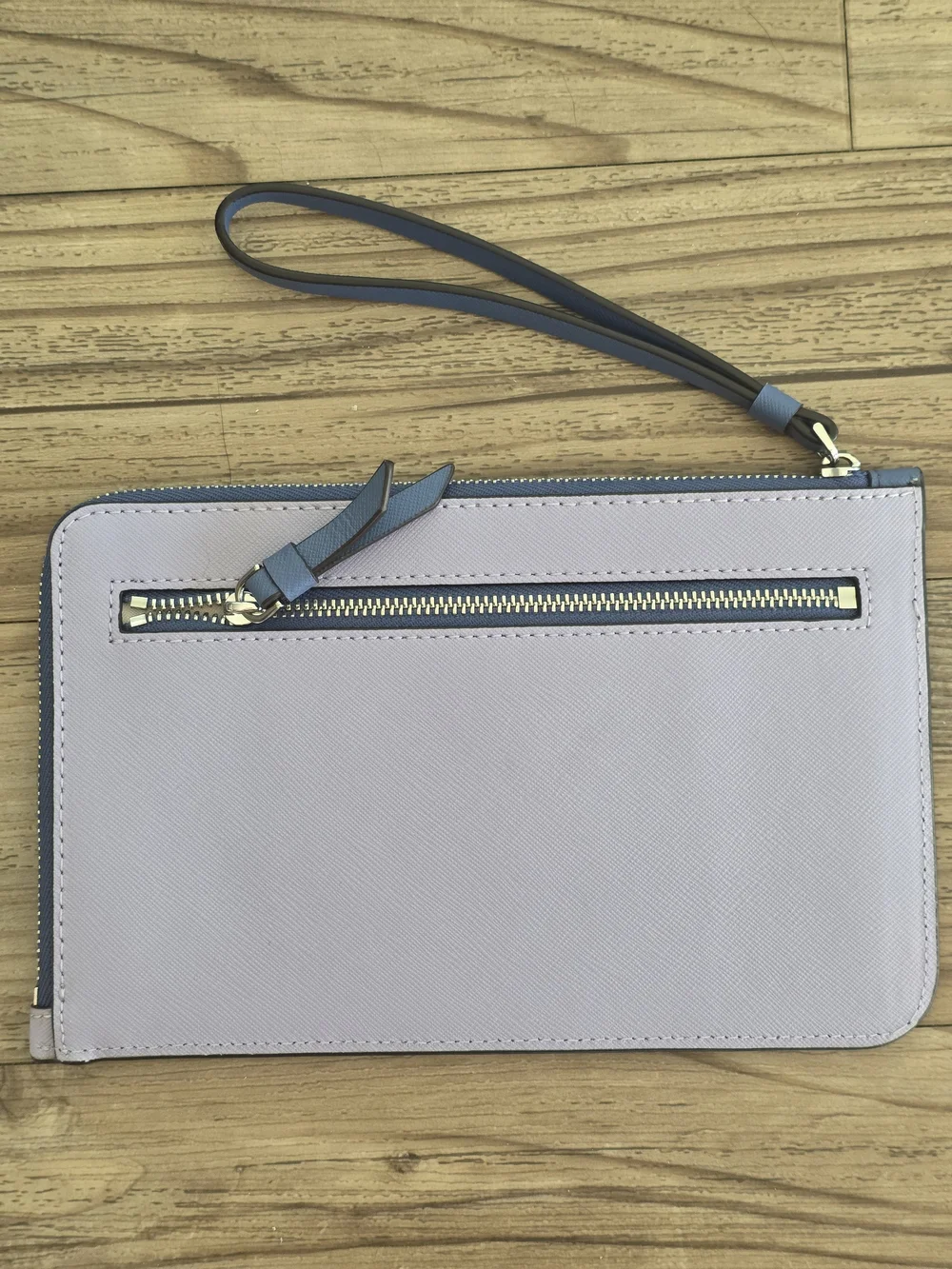 Kate Spade Two-Tone Blue & Lavender Wristlet